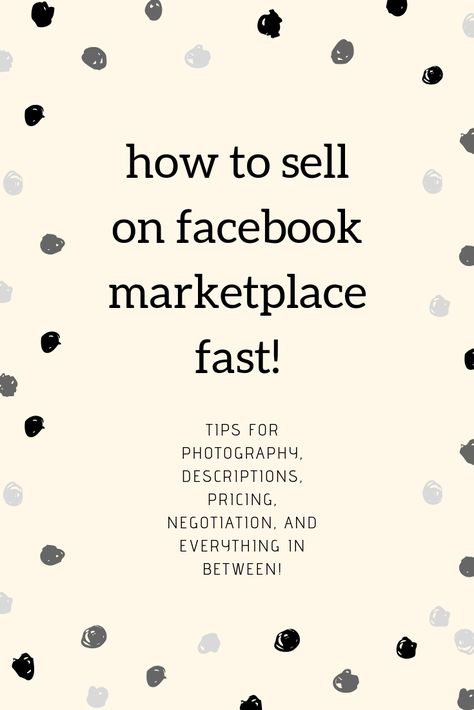 How To Sell Items On Facebook Marketplace, Tips For Selling On Facebook Marketplace, Selling On Pinterest How To, Sell Everything And Start Over, Selling On Marketplace, Facebook Marketplace Tips, Selling On Facebook Marketplace, How To Sell On Facebook Marketplace, Financial Resolutions