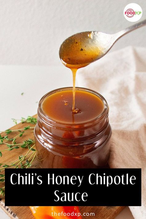 Chilis Honey Chipotle Sauce Recipes, Chipotle Bbq Sauce Recipe, Chipotle Sauce Recipe, Honey Chipotle Sauce, Chipotle Recipes, Honey Bbq Sauce, Sauces Recipes, Honey Chipotle, Honey Sauce