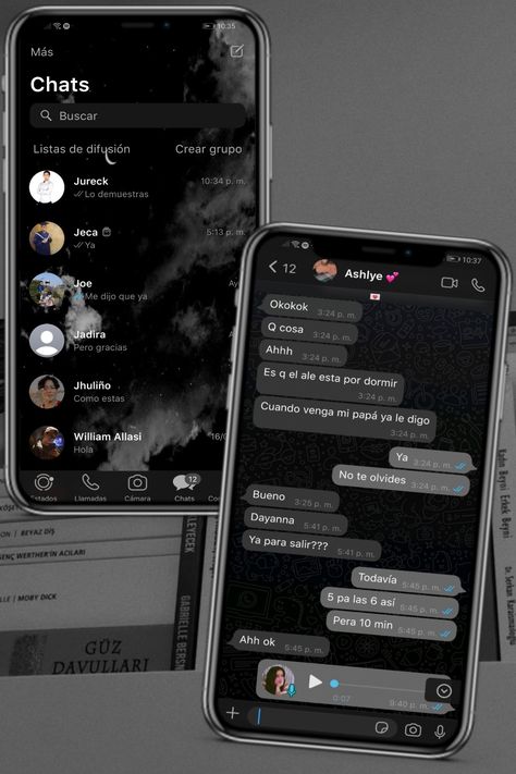 Espero les guste este Tema para Fouad WhatsApp ❤️ Whatsapp Plus Aesthetic, What's App Mb Themes, Mp Whatsapp Ios Theme, Mb Whatsapp Ios Theme Dark, Mbwhatsapp Ios Theme, Whats App Mb Themes, Whatsapp Mb Themes, Whatsapp Theme Wallpaper, Mb Whatsapp Ios Theme