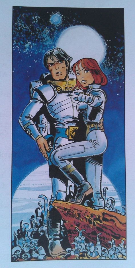 Valerian and Laureline eller Linda och Valentin Valerian Comic, Valerian And Laureline, City Of A Thousand Planets, Luc Besson, Bd Art, Book Creator, Comics Artist, Bd Comics, Comic Manga