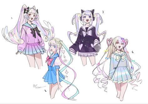 kangel ame chan needy streamer overload needy streamer overdose needy girl overload overdose nos reference sheet Needy Streamer Overload, Needy Streamer, Yami Kawaii, Character Sheet, Kawaii Wallpaper, 영감을 주는 캐릭터, Different Outfits, Visual Novel, Magical Girl