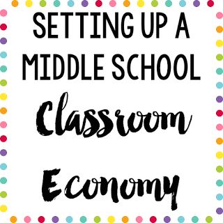 Civics Classroom, Middle School Behavior, Middle School Social Studies Classroom, Classroom Economy System, Personal Financial Literacy, Middle School Classroom Management, Classroom Store, Middle School Special Education, Classroom Economy