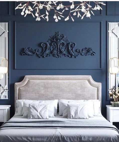 Blue Bedroom Ideas Aesthetic, Spring Fireplace Mantle Decor, Tapestry Decor Ideas, Wall Tapestry Ideas, Laundry Room Layout Ideas, Modern Western Bedroom, Spanish Mediterranean Kitchen, Chaotic Room, Chaotic Room Aesthetic