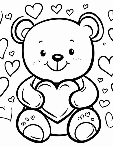 32 Free Valentine Coloring Pages for Kids & Grown-Ups Boy Valentine Coloring Pages, Doodles To Color Free Printable, Free Letter Coloring Pages, February Clip Art Free, Feb Activities For Kids, Kids Coloring Pages Valentines Day, Valentines Day Colouring Pages For Kids, Christian Valentine Coloring Pages, Valentine’s Day Kids Coloring