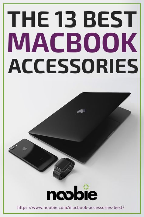 The 13 Best Macbook Accessories for 2019 | Take your laptop to a whole new level of awesome with these 13 essential MacBook accessories. #macbookaccessories #laptop Macbook Pro Accessories, Laptop Screen Repair, Best Macbook, Laptop Gadgets, Macbook Accessories, Macbook Pro Laptop, Usb Adapters, Laptops For Sale, Laptop Storage