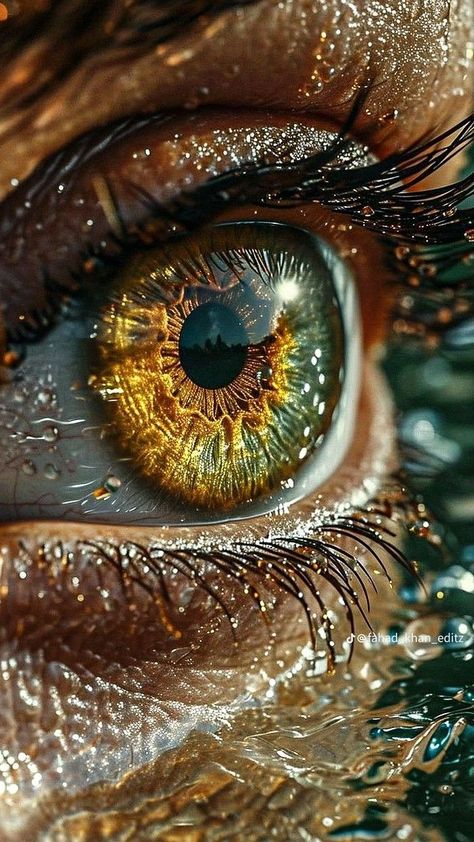 Eye Hyperrealism, Hyperreal Model, Cherry Painting, Foto Macro, Window Photo, Eye Close Up, Eyes Artwork, Eye Photography, Jolie Photo