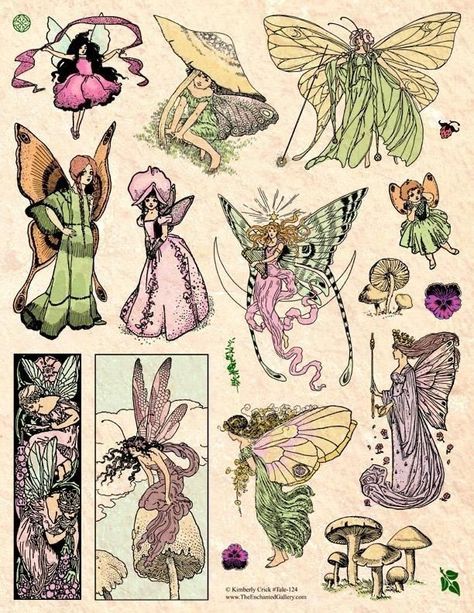 Plakat Design Inspiration, Fairy Aesthetic, Fairytale Art, Arte Sketchbook, Arte Inspo, Wow Art, Art Collage Wall, Hippie Art, Fairy Art