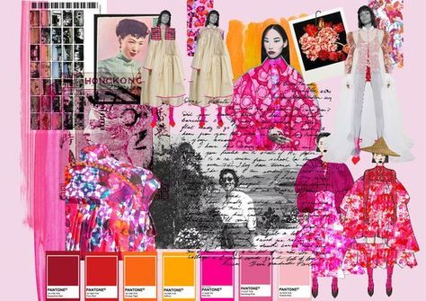 Mood Board Fashion Inspiration, Fashion Illustration Portfolio, Fashion Sketchbook Inspiration, Fashion Portfolio Layout, Sketchbook Layout, Fashion Design Books, Desain Editorial, Fashion Layout, Art Appliqué