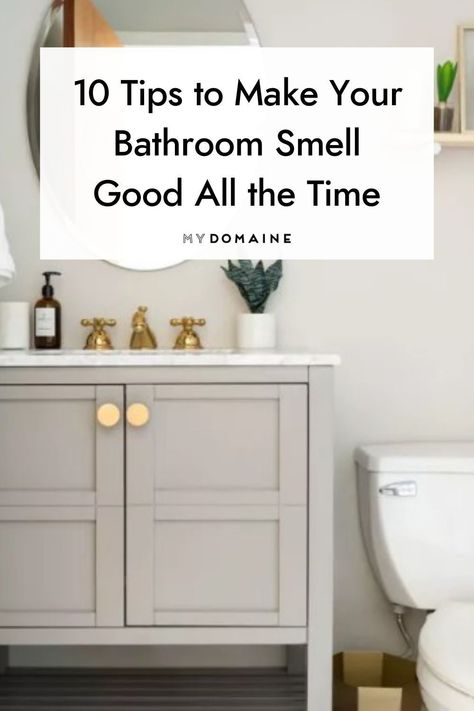 Smelly Bathroom, Plant Decor Living Room, Bathroom Fragrance, Bathroom Odor, Cottagecore Living, Bathroom Hacks, House Smell Good, Old Bathroom, Diy Toilet