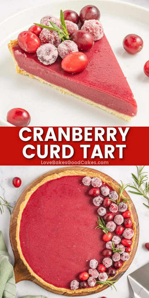 Unveil this showstopping Cranberry Curd Tart, where tangy cranberries meet a buttery crust at your next gathering. It's dessert perfection! Mini Cranberry Tarts, Cranberry Curd Tart, Thanksgiving Posts, Cranberry Curd, Curd Tart, Cranberry Tart, Cranberry Dessert, Christmas Delights, Tart Dessert