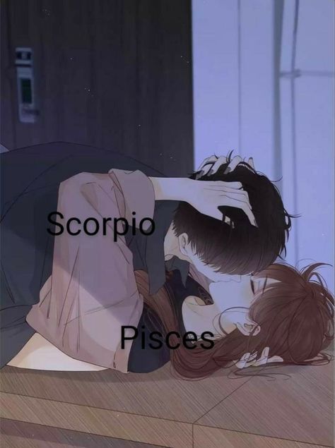 Pisces X Scorpio Couple, Pisces Woman Scorpio Man, Pieces And Scorpio, Scorpio And Pisces Relationship, Pisces Relationship, Scorpio Relationships, Zodiac Couples, Pisces Scorpio, Pisces Personality