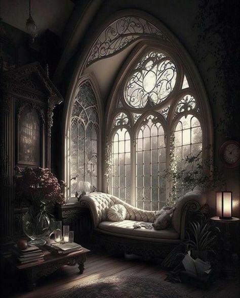 Goth Architecture, Goth Houses, Gothic Mansion, Gothic Room, Gothic Interior, Gothic Castle, Fantasy Rooms, Victorian Aesthetic, Castles Interior