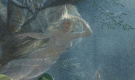 A Midsummer Night’s Dream (details) — 1870 John Simmons Dream Aesthetic, Vintage Mermaid, Card Drawing, Film Inspiration, Midsummer Nights Dream, Sacred Places, Greek Art, Romantic Art, Classical Art