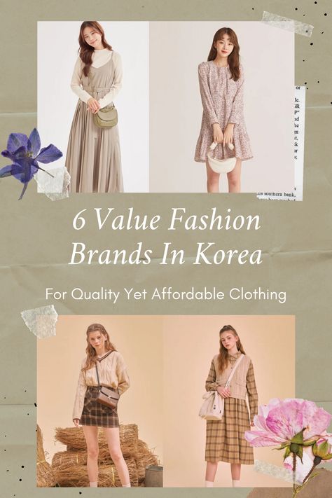 Korean Brands Clothing, Fashion Store Names, Affordable Clothing Brands, Korea Travel Guide, Korean Clothing Brands, Korea Culture, Korean Fashion Brands, Japanese Clothing Brands, Korea Trip