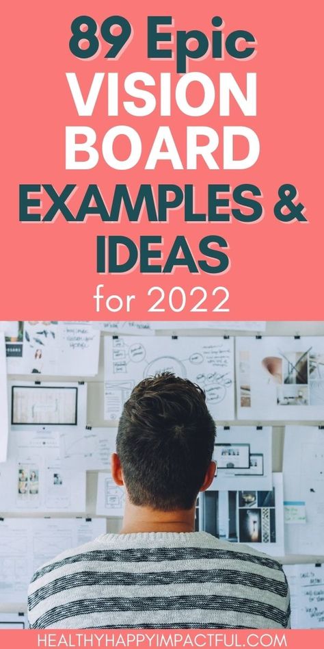 89 Epic Vision Board Examples & Ideas for 2022 - Healthy Happy Impactful Retirement Vision Board Examples, Business Vision Board Ideas Examples, Unique Vision Boards, Creative Vision Boards, Digital Pictures, Vision Board Diy, Vision Boarding, Vision Board Printables, Creating A Vision