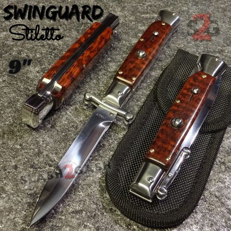 Stiletto Knife, Switchblade Knife, Knife Patterns, Automatic Knives, The Guard, Boots Accessories, Cool Knives, Knife Design, Bowie Knife