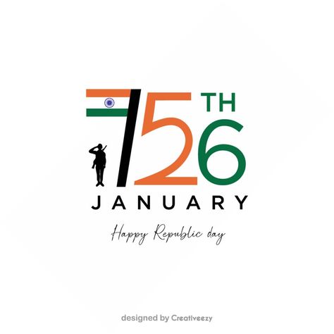 75th-republic-day-wishes-with-soldier-and-flag-on-white-background Happy 75th Republic Day, 75th Republic Day, 75th Republic Day India, Indian Flag Colors, Republic Day Wishes, Diwali Pictures, Republic Day India, Republic Day, Flag Colors