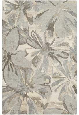 Canora Grey Scarberry Hand-Tufted Wool Taupe Area Rug Canora Grey Surya Rug, Charcoal Rug, Taupe Rug, Industrial Area Rugs, Surya Rugs, Floral Area Rugs, Transitional Area Rugs, Carpet Design, Carpet Rug