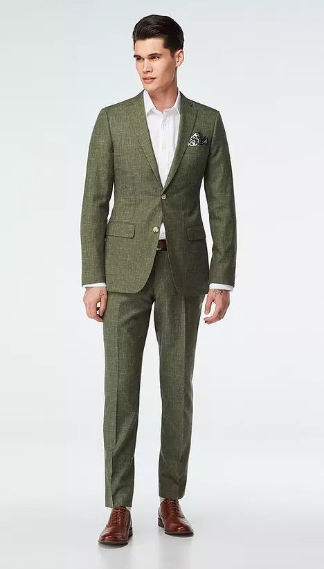 Mens Bridal Suits, Summer Wedding Suits Men Guest, Olive Suit Wedding, Olive Suit, Custom Blazer, Green Suit Men, Olive Blazer, Desert Tones, Olive Green Suit