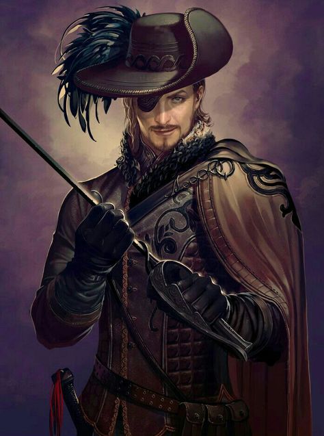 Male Human Swashbuckler - Pathfinder PFRPG DND D&D d20 fantasy Pathfinder Character, Pirate Art, Heroic Fantasy, Male Character, Human Male, Fantasy Male, Fantasy Warrior, Fantasy Rpg, Fantasy Inspiration