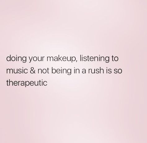 Taking the time to "do" your makeup can be therapeutic and it's an act of self-care. Especially, when some are still homebound. Self-love is taking the time for yourself, even when no one else is going to see you. Love yourself enough to take time for yourself. That includes slowing down the pace and enjoying some music. My favorite at the moment? 90's on Spotify! How about you?? 🎶 Wednesday Routine, Beauty Quotes Makeup, Makeup Memes, Makeup Humor, Makeup Quotes, Door Open, Morning Person, Beauty Quotes, Younique