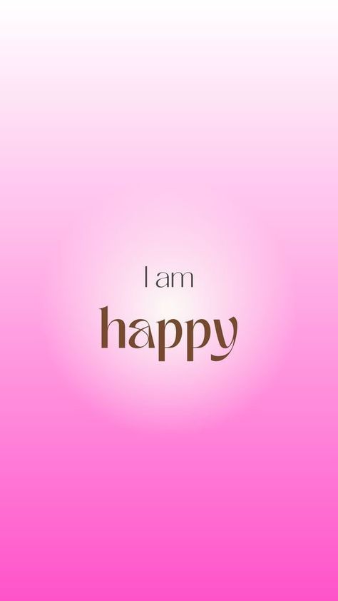 Affirmation About Beauty, Affirmation For Happy Life, I Am Happy Vision Board, Positive Affirmation Background, 2024 Positive Affirmations, You Did Well Today, I Am Happy Affirmations, Todays Affirmations, Happy Manifestation