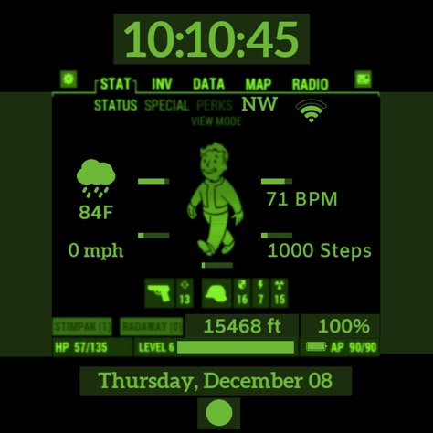 Fallout Pip Boy, Pip Boy Wallpaper, Pip Boy Fallout, Fallout Party, Eclipse Design, Print On Shirts, Fallout Boy, Pip Boy, Data Map