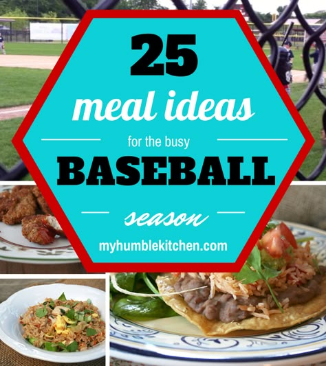 Baseball Meals, Busy Night Dinner, Team Meal, Field Meals, Best Zucchini Recipes, Team Dinner, Season Chicken, Chicken Fried Rice Recipe, Meals On The Go