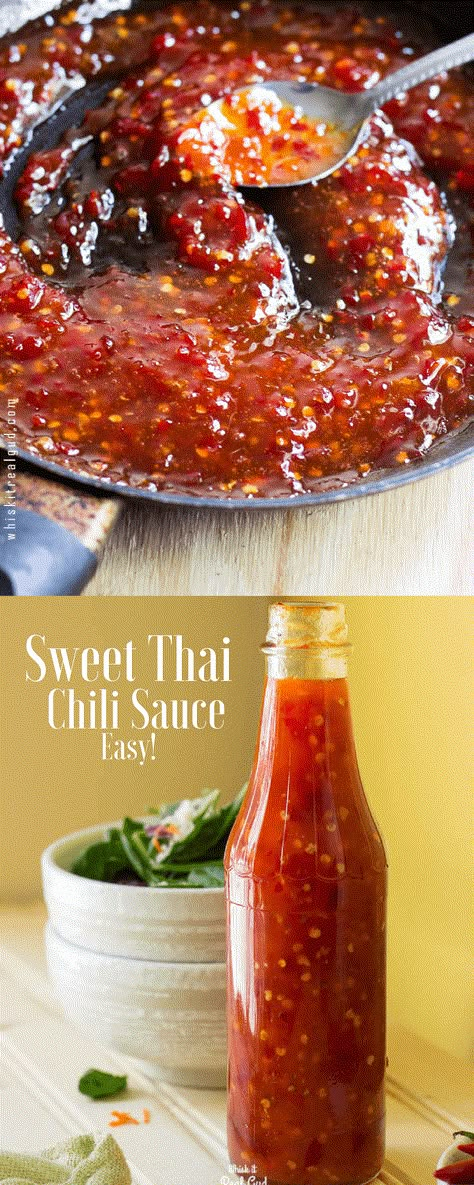 Sweet Thai Chili Sauce, Sweet Thai Chili, Thai Chili Pepper, Thai Chili Sauce, Tasty Thai, Thai Sauce, Thai Chili, Sauces And Dressings, Sweet Chili Sauce