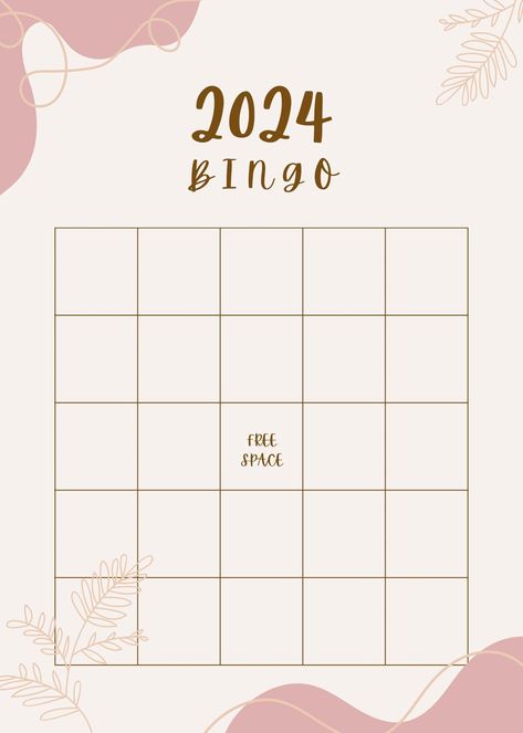 2024 Digital Bingo Card | Printable Bingo Card | New Years Resolutions | Bingo Card 2024 Bingo, Free Printable Bingo Cards, Bingo Online, Youth Ministry Ideas, Bingo Card Template, Free Bingo Cards, Bingo Template, Bingo Cards Printable, New Years Resolutions