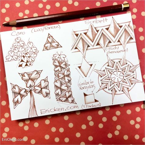 Eni Oken, Doodle Mandala, Inktober 2023, Zentangle Designs, Art Zentangle, Fantasy Design, Tangle Patterns, Zentangle Drawings, Doodles Zentangles