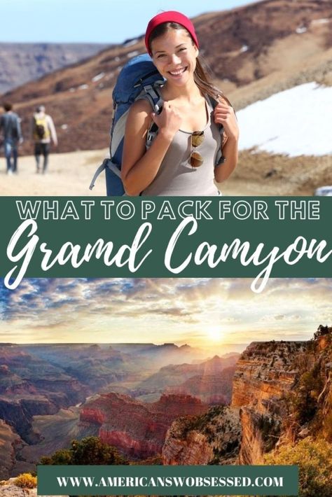 What to pack for the Grand Canyon – American SW Obsessed Grand Canyon Packing List, Grand Canyon Outfit, Zion National Park Photography, Grand Canyon Vacation, Grand Canyon Hiking, Grand Canyon Trip, Visiting The Grand Canyon, National Parks America, Trip To Grand Canyon