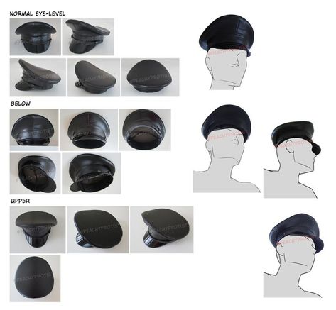 Hat Reference Photo, Cap Reference, Hat Reference, Cap Drawing, Reference Art, Reference Drawing, Have Inspiration, 캐릭터 드로잉, Concept Art Drawing