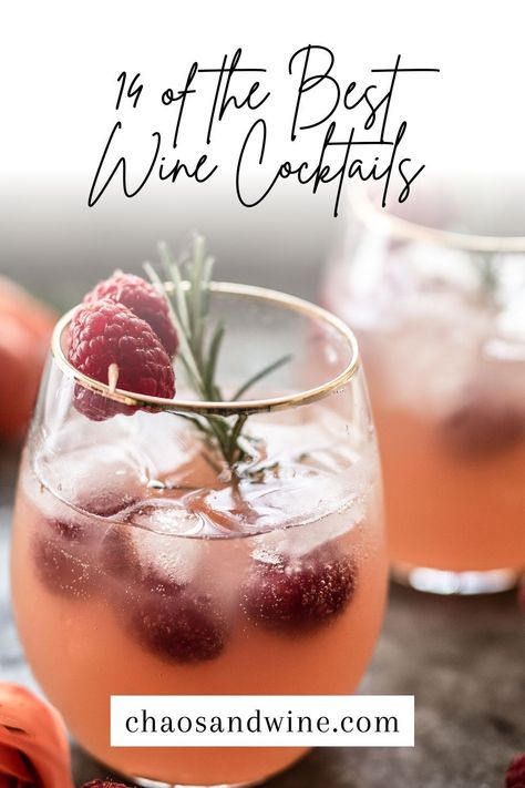 Drinks With Wine Recipes, Wine Cocktails No Liquor, Rose Wine Cocktail Recipes, Riesling Wine Cocktails, Red Wine Cocktail Recipes, Stella Rosa Wine Recipes Cocktails, Wine Based Cocktails, Cocktails With Wine, Rose Wine Cocktail