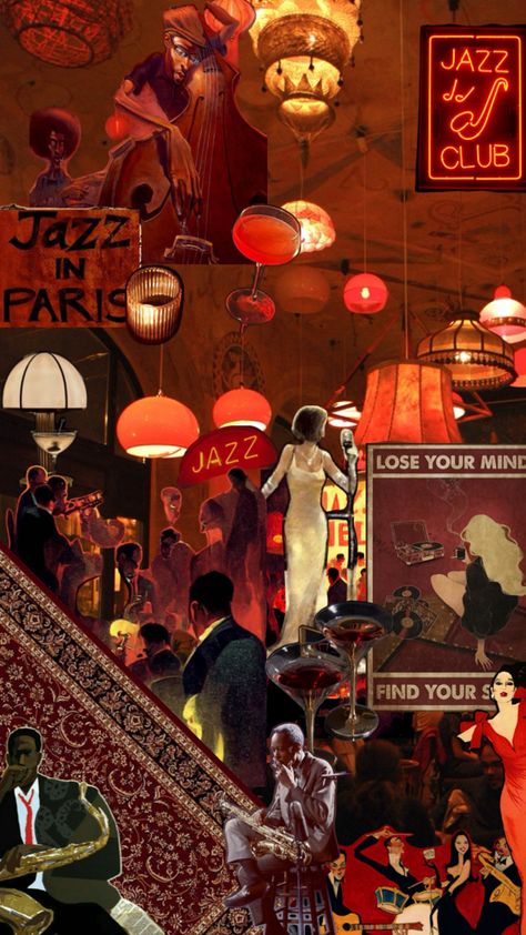 Jazz Aesthetic, Arte Jazz, Jazz Night, Jazz Bar, Jazz Art, Jazz Club, Alphonse Mucha, Jazz Music, Funky Art