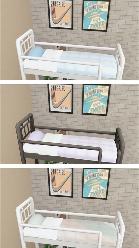 Sims 4 Bunk Bed Cc Patreon, Sims4 Bunk Bed Cc, Sims 4 Bunk Bed, Sims 4 Bunk Bed Cc, 4 Bunk Beds, Girls Bunk Beds, Sims 4 Bedroom, Kids Bunk Beds, Ts4 Cc