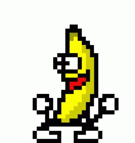 Banana Dance Dancing Banana GIF - BananaDance DancingBanana - Discover & Share GIFs Banana Dance, Pixel Video, Pixel Gif, Peanut Butter Jelly Time, Cr7 Vs Messi, Gif Png, Pixel Animation, Pixel Art Characters, Dancing Gif