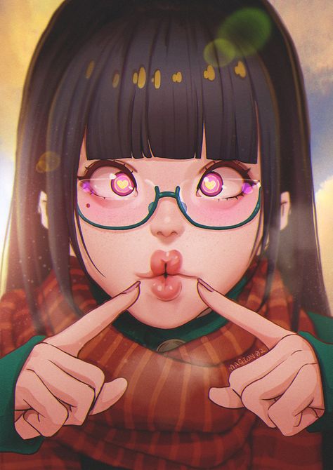 Unforgettable Kiss by magion02 Mouth Expressions, Drawing Challenge Ideas, Manga Pose, Head References, Practice Sketches, Patreon Art, Free Draw, People Illustrations, Manga Poses