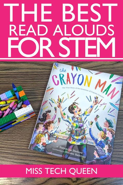 Steam Art Projects Kindergarten, First Grade Book Study, Stem Lessons For Kindergarten, Stem Lessons For Preschoolers, Stem For Second Grade, Mirror Stem Activities, Read Aloud And Stem Activity, Literacy Stem Activities Elementary, Read Aloud Steam Activities