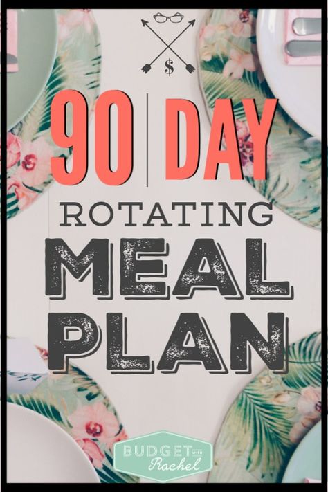 Meal planning is bit overwhelming when you first start. BUT, the great news is, if you can put together three months of meal plans, then you can start rotating them and your effort level drops to zero when it comes to meal planning! It's amazing! Follow these steps to create a 90 day rotating meal plan you can set and forget! #mealplan #moneysavingtips #savemoney Rotating Meal Plan, Meal Planning Menus, Monthly Meal Planning, Budget Meal Planning, Family Meal Planning, Meal Planning Ideas, Dinner Plan, Bowl Recipes, Weekly Menu