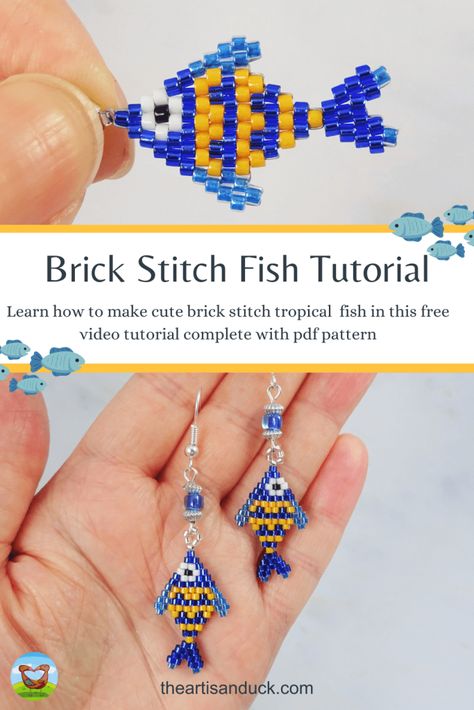 Beaded Dolphin Pattern, Bead Animals Patterns Easy Tutorial, Beadweaving Patterns Free, Seed Bead Projects Free Pattern, Beaded Brick Stitch Patterns, Bead Weaving Patterns Free For Beginners, Beaded Animals Tutorial Free Pattern, Beadwork Patterns Free Seed Bead Tutorials, Delica Beads Patterns