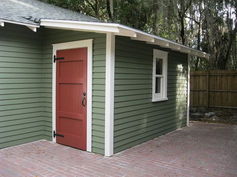 Green house attached to house