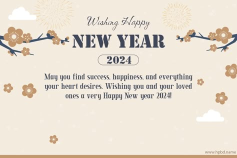 Wishing You Happy New Year 2024 Greetings Images Happy New Year 2023wishes, Business New Year Wishes, Happy New Year 2023 Wishes, Jesus Status, New Year Wishes Cards, Card Ideas Handmade, Sri Hari, 2023 Wishes, New Year Wishes Images