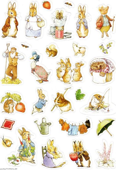 Beatrix Potter Illustrations, Beatrice Potter, Peter Rabbit Party, Peter Rabbit And Friends, 동화 삽화, Marjolein Bastin, Easter Images, Beatrix Potter, Childrens Illustrations