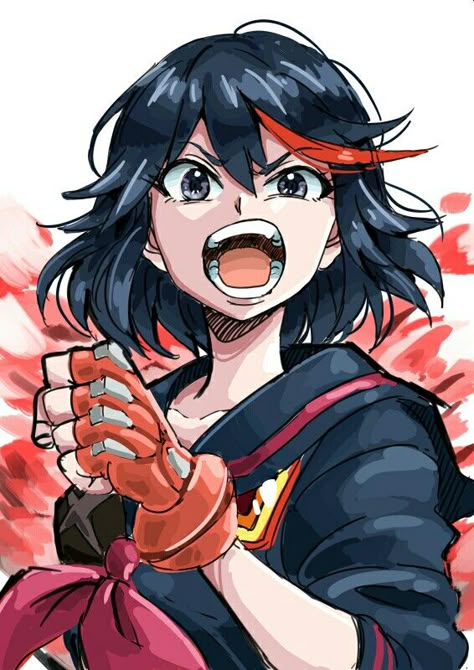 Matoi Ryuko Ryuuko Matoi, Kill La Kill Cosplay, Kill La Kill Art, Kill A Kill, Top 10 Anime, Ryuko Matoi, Studio Trigger, Anime For Life, Gurren Lagann