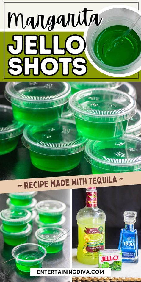 Tequila Jello Shots Easy, Margarita Jello Shots Recipe, Green Jello Shots, Malibu Jello Shots, Orange Jello Shots, Tequila Jello Shots, Fireball Jello Shots, Rum Jello Shots, Margarita Jello