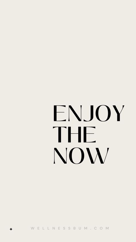 Enjoy the now. Just a daily motivation reminder that today is yours, and each moment is a gift. Make the most of it! Take a few minutes to enjoy the little things in life and appreciate the beauty around you. Life is too precious to waste away your time on things that don't make you happy. Spend your days doing what makes you truly alive! 💕☀️ Enjoy The Life Quotes, Enjoy Life Now Quotes, Make The Most Of Today, Enjoy Now Quotes, Enjoy The Now Quotes, Life Is What You Make It, Being On Time Aesthetic, Good Times Aesthetic, Happiness Aesthetic Quotes