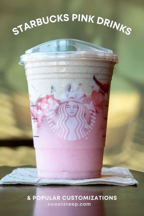 12 Tasty Starbucks Pink Drinks & How to Order Each Customization Powdered Chai Tea Recipe, Friendship Tea Recipe, Popular Starbucks Drinks, Starbucks Matcha Green Tea, London Fog Tea Latte, Pink Drink Starbucks, Minuman Starbucks, Resep Starbuck, Friendship Tea