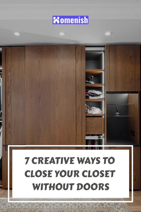 Are you looking for a way to add a touch of personality to your closet? If so, you might want to consider using a closet door alternative. There are many different options available, from curtains to bead hanging beads. In this article, we'll explore 7 closet door alternatives that are both stylish and functional. No Door On Closet Ideas, Wall Of Closet Doors, Shower Curtain Closet Door, Dark Closet Doors, Space Saving Closet Doors, Long Closet Door Ideas, Closet Door Replacement Ideas, No Closet Door Ideas, Closet With No Doors Ideas