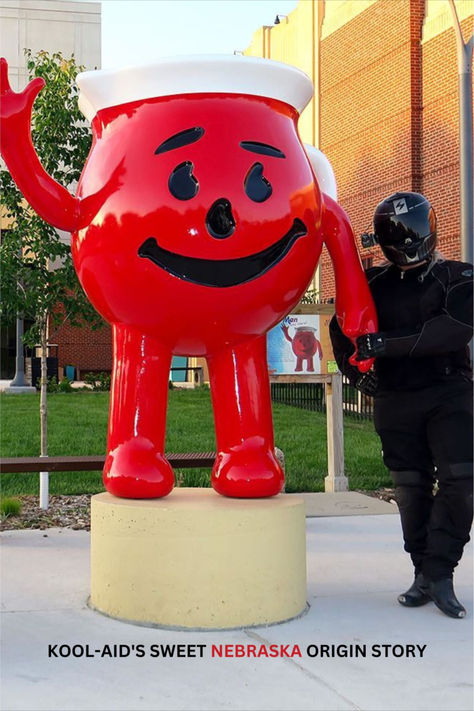 The birthplace of Kool-Aid has long been a subject of debate, with Hendley and Hastings, Nebraska each vying for the title. To put this debate to rest, let's acknowledge that the early days of Kool-Aid began in the heart of Nebraska. Let's take a nostalgic journey through Kool-Aid's early days and explore how this iconic drink is celebrated today. Visit Nebraska, Hastings Nebraska, Origin Story, Kool Aid, Nebraska, Favorite Places, The Originals